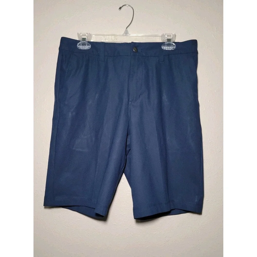 Lululemon Men's Commission Classic Short Warpstreme Slim Fit Navy Blue‎ Mens 32
